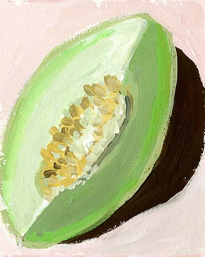 Melon Art Print